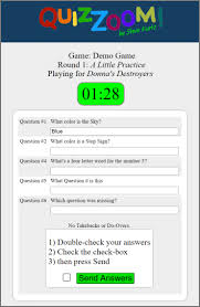 It is common to adopt a theme for your virtual happy hour, such as 80s. Quizzoom Online Trivia Quizes Made Easy