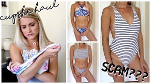 Affordable Swimsuit Try On Haul Review Is Cupshe Legit Tasha Farsaci