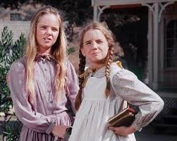 Mary And Laura Ingalls Avec Images Laura Ingalls Petite Maison Melissa Gilbert