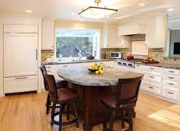 37 Multifunctional Kitchen Islands With Seating Round Kitchen Island Kitchen Island And Table Combo Kitchen Island With Seating