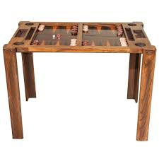 Vintage Backgammon Game Table 1stdibs Com Backgammon Table Table Games Backgammon