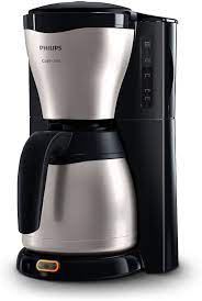 Elektrische kaffeemaschine philips hd7462/20 (15 tazas) (15 kopper) schwarz. Amazon De Philips Hd7546 20 Gaia Filter Kaffeemaschine Mit Thermo Kanne Schwarz Metall
