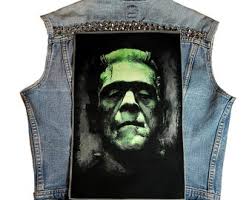 Frankenstein Back Patch, Frankenstein, Frankenstein Patch, Embroidered Back  Patch, Back Patch, Patches, Large Patch, Nat Jones, Horror,