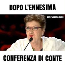 Mara maionchi e il marito, il paroliere e produttore discografico alberto salerno, raccontano in attesa della finale di xfactor di domani, abbiamo intervistato mara maionchi e tra una partita a burraco e. Le Perle Di Mara Maionchi Dopo L Ennesima Conferenza Di Conte Facebook