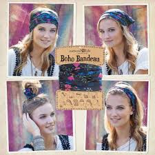 Boho Bandeaus Our Super Versatile Boho Bandeau Looks Great In Every Season Boho Bandeau Boho Headband Boho Headbands Hairstyles