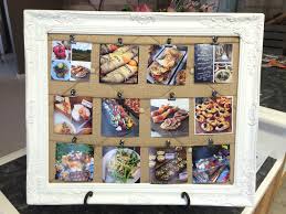 Photo Collage Using Twine Hinge Clips Burlap Insert And Vintage Inspired Frame All Supplies From Hobby Lobby For Under Farm Wedding Catering Grass Valley