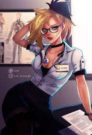 Drawing of Mercy~ : rOverwatch