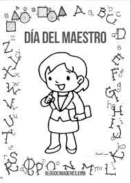 Fondo creativo del día maestro de color colorear creativo. Dia Del Maestro Dibujo Heartfeltblurbs Blogspot Com