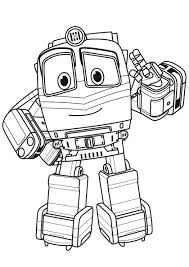 Robot Train Alf High Quality Free Coloring From The Category Robot Trains More Printable Pictures On Our Website Babyhouse Info Ilustraciones