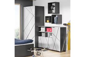 Schiebetürenschrank ten 2 ordnerhöhen, 100 cm breit. Meblik X Dark Kleiderschrank Grau Anthrazit Mobel Letz Ihr Online Shop