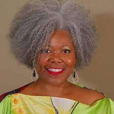 Beautiful Natural Hair Styles Natural Gray Hair Beautiful Gray Hair