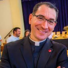 Meet our own Fr. Alejandro Báez -- virtually now, and in person at our  evening of Interfaith Prayer