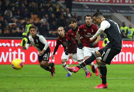 Juventus host ac milan in serie a on sunday in what will be a crucial clash in the race for the top four. Ac Milan 1 1 Juventus Referee At The Centre Of Controversy As Ronaldo S Late Penalty Earns A Draw