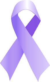 An amber ribbon is the sign of support for those battling appendix cancer. Download Purple Ribbon Clipart Lavender Ribbon For All Cancers Png Image With No Background Pngkey Com