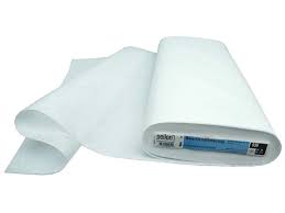 It's easy to tell which side is which. Pellon Sew In Midweight Interfacing 20 In X 30 Yd White 30 Yards Createforless