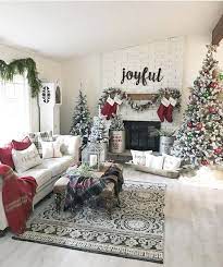 100 Warm Festive Red And White Christmas Decor Ideas Hike N Dip Christmas Decorations Living Room Christmas Decorations Apartment White Christmas Decor