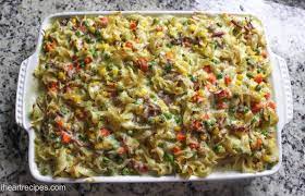 Add the brown vinegar and sprinkle the brown sugar on top. Creamy Corned Beef Casserole Recipe I Heart Recipes