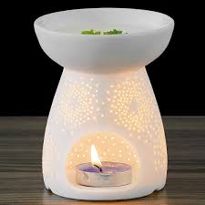 Ceramic Tealight Holder Essential Oil Burner Tart Burner Ceramic Oil Burner Ceramic Oil Diffuser