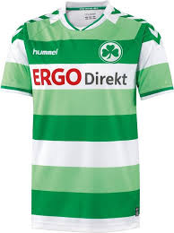 Hummel Greuther Furth 14 15 Home And Away Kits Released Football Shirts Soccer Kits Football Tops