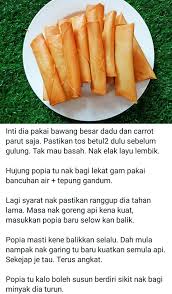 Rangup di luar dan juicy di dalam. Popia Kekal Rangup Dari Pagi Sampai Ke Malam Ada Tipnya Boleh Buat Bulan Puasa Ni Keluarga