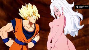 Dragon Ball FighterZ nude mods: Kefla, Caulifla, Videl, Android 18 and  Android 21 