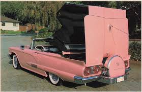 Image result for Peach 1958 Thunderbird