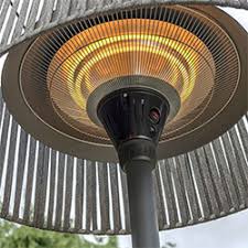 Kettler kalos plush table top electric patio heater, grey. Kettler Kalos Plush Electric Floor Standing Heater In Grey 329 Garden4less Uk Shop