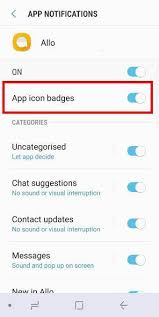 While the badge is the problem, toggling all of the notifications off should be of some assistance. Understand And Use Galaxy S9 Notification Number Badge Notification Dots App Icon Badge Galaxy S9 Guides