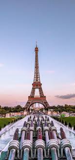 Find the best eiffel tower at night wallpaper on getwallpapers. Eiffel Tower Paris Gold Evening France Wallpaper 1440x3040