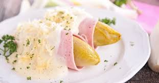 Recette De Endives Au Jambon Et A La Bechamel Legere Au Thermomix Recette Endives Au Jambon Light Recette Endives Au Jambon Endive Au Jambon