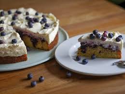 Heidelbeerkuchen Mit Lemon Curd Heidelbeeren Heidelbeeren Kuchen Heidelbeerkuchen