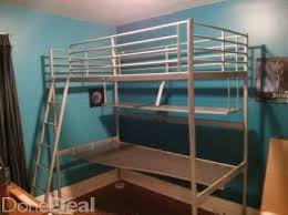 Bargain Svarta Loft Bed From Ikea With Desk For Sale In Kildare On Donedeal Cool Bedrooms For Boys Boy Bedroom Design Loft Bed