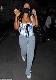 Born 14 august 1994) is an english television and radio presenter. Maya Jama Dons A Face Mask As She Displays Her Curves In A Corset Top For Mayfair Night Out Readsector