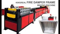 KINGREAL AUTOMATIC FIRE DAMPER FRAME MAKING MACHINE
