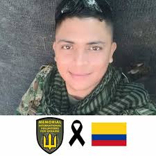 한국인 의용군이 교전중 전사했다는 소식