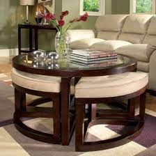 4.7 out of 5 stars 24 reviews. Round Coffee Table With Stools Ideas On Foter
