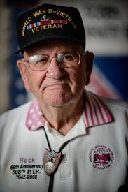 Our man Rock Merritt is in rough shape in the hospital. Rock is a legend  within the 18th Airborne Corps: He's a WWII paratrooper who jumped into  Normandy and Operation Market Garden