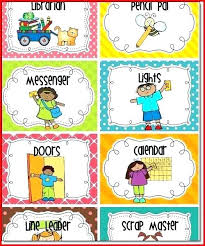 73 memorable classroom job chart images