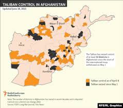 The external borders of afghanistan have remained almost unchanged through the twentieth century. Risk Of Taliban Momentum As Dozens Of Afghan Districts Fall Since Foreign Withdrawal Began