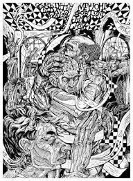 Black Art In America Steve Prince The Linocut The Prodigal Return Your Past May Be Stained But Your Futures Untouched By Steve Prince Is Part Of The Trilog Linocut Woodcuts Prints Linocut Art