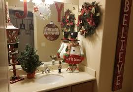 Restroom Decor Idea For Christmas Christmas Bathroom Decor Christmas Bathroom Christmas Mirror