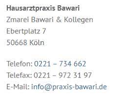 Zmarei bawari, allgemeinmediziner in köln, ebertplatz 7. Zmarei Bawari Hausarzt Allgemeinmediziner In Koln