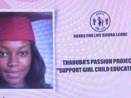 Fundraiser for Samuel Turay by Fatoumata Conteh : Thaduba Magdalena Turay