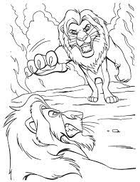 Scar the main antagonist of disneys 1994 animated feature film the lion king. Scar Coloring Pages Coloring Home