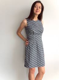 Palm Print Megan Cotton Noodle In 2020 Megan Dress Dress Making Patterns Fashion Sewing