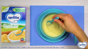 Esistono però come sempre molte varianti alla ricetta originale per aromatizzarli e colorarli a piacere: Ricetta Mellin Con Semolino E Omogeneizzato Vitello Youtube