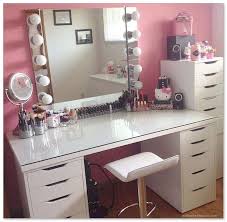 Makeup Organizer Table With Tall Makeup Vanity Chair Both Makeup Vanity Table Black Most Makeup Artist Requirements Arou Vanity Beauty Room White Makeup Vanity