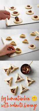 Fig Hamantaschen With Walnuts And Orange Recipe Desserts Food Jewish Recipes