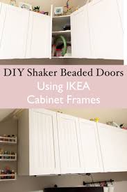 Sturdy frame construction, ¾ thick. Diy Custom Cabinet Fronts And Doors Tutorial For Ikea Cabinet Frames