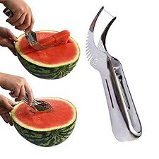 Pasteque Trancheuse Kenor Pasteque Fruits Et Couteau Trancheur Multifonction Coupe Rapide Smart Gadget Cuisine Cuisine Intelligente Cuisine En Acier Inoxydable